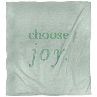 Housse de couette simple choose joy quot