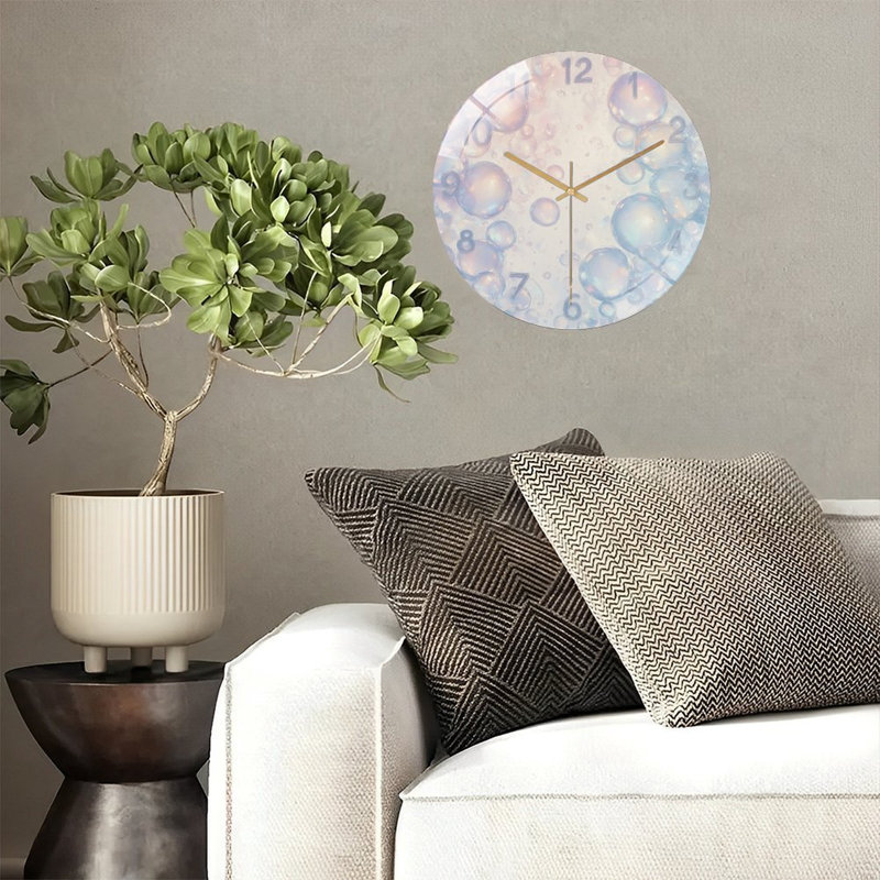 Horloge murale Pastel