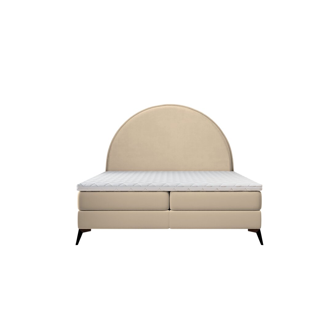 Boxspringbett Fenix mit Topper und Bettkasten