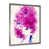 Impression argent sur toile encadrée