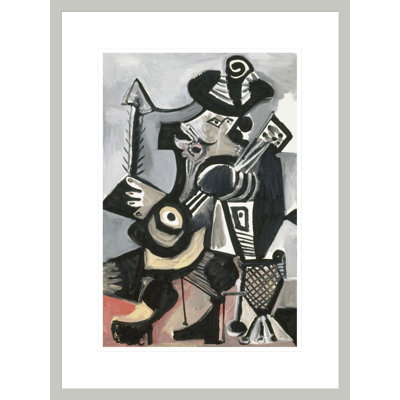 «Musicien» par Pablo Picasso, impression giclée encadrée