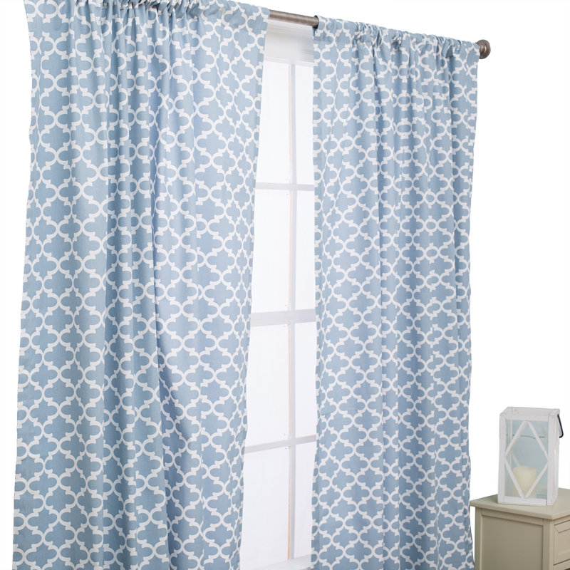 Semi Sheer Curtain, 50" W x 96" L