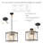 Jennesa 1 - Pack Pendant Lights Kitchen Island Crystal Semi Flush Mount Ceiling Light Modern Chandeliers for Hallway Entryway Bedroom Balcony-2016682036-2055218623
