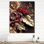 Jaydiel - Floral Vintage Wall Clock