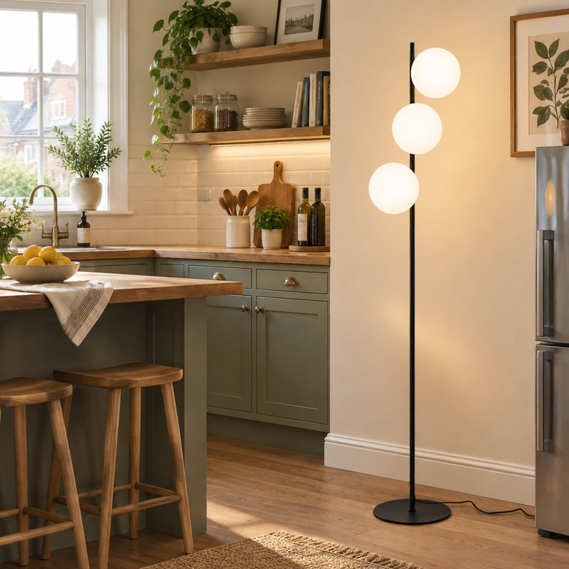 Bonns 150cm Black Tree Floor Lamp
