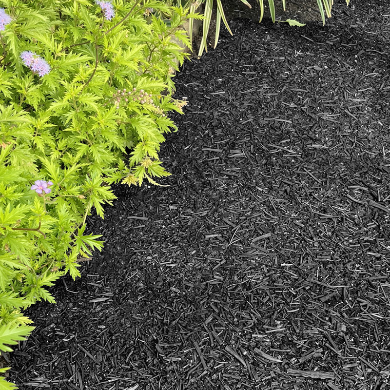 Rubber Rubber Mulch Mat Roll, 2