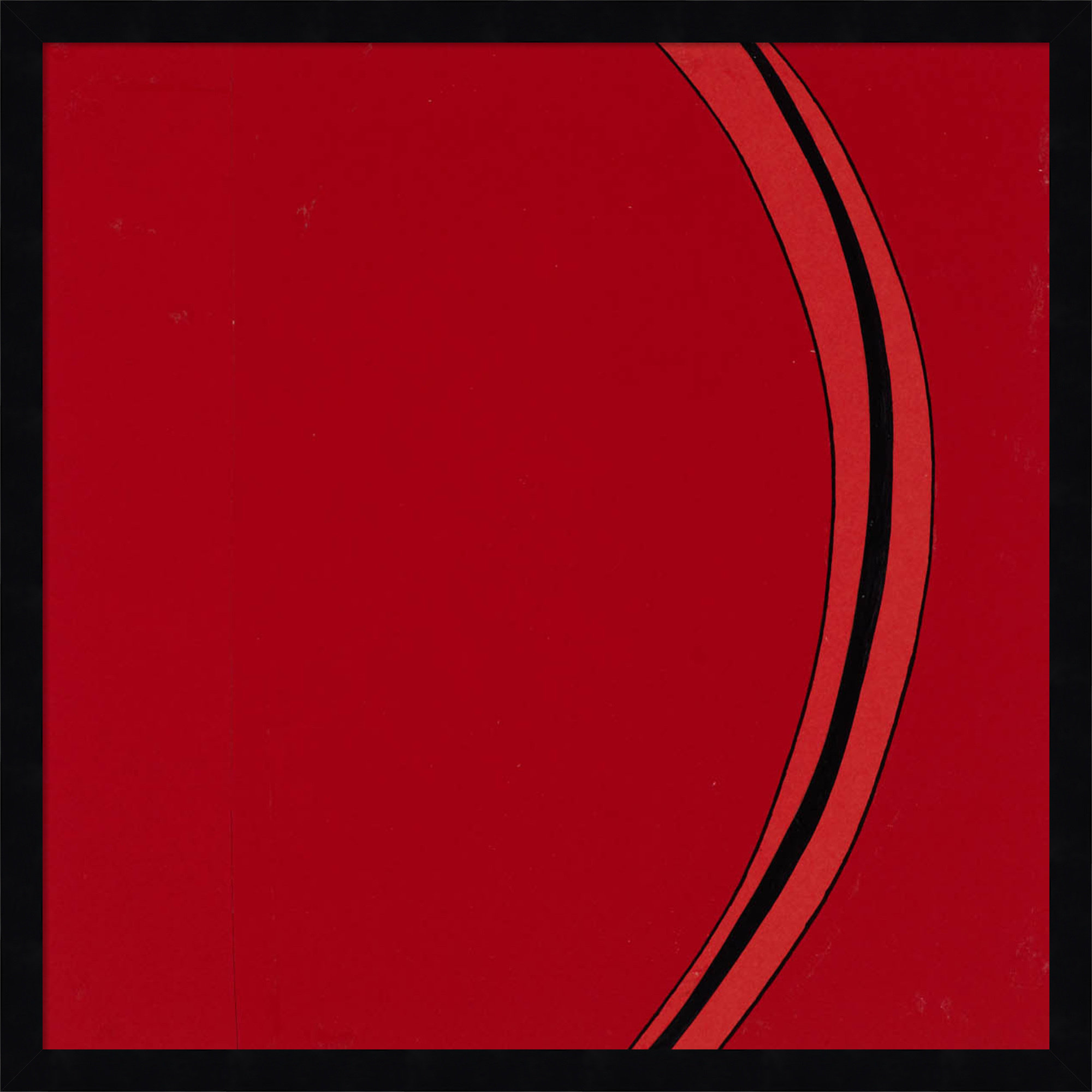 Segment by Alex Dunn, Black, 21" H x 21" W