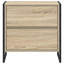 50cm W Manufactured Wood Bedside Table-354571553