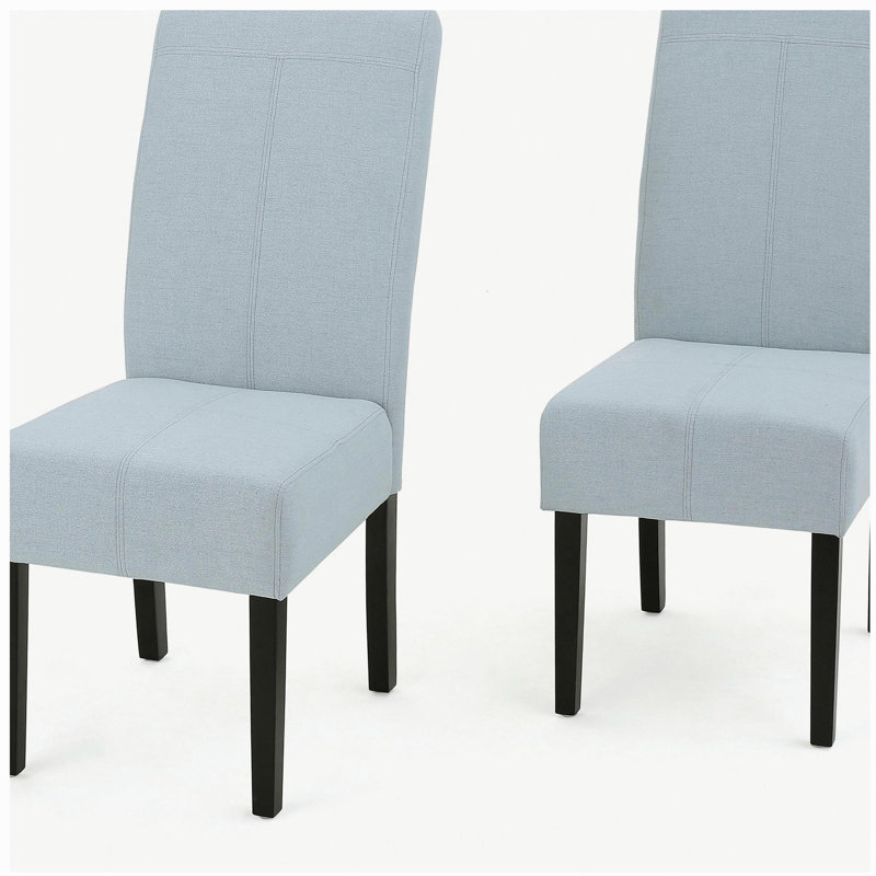 Chaise de salle à manger pertica kd [ensemble de 2 pièces], Bleu clair, 2