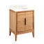 24" Aliso Single Bathroom Vanity Set with Oval Undermount Sink-182871361-182871360-181456191