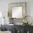 Wood Square Wall Mirror