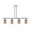 Luminaire suspendu pour îlot de cuisine à 4 lumières Binkley-475414603-475414582-475414585