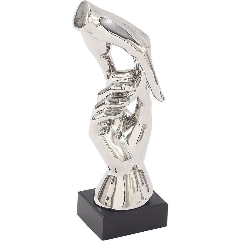 Polystone Hands Decorative Sculpture Home Decor Statue, ...