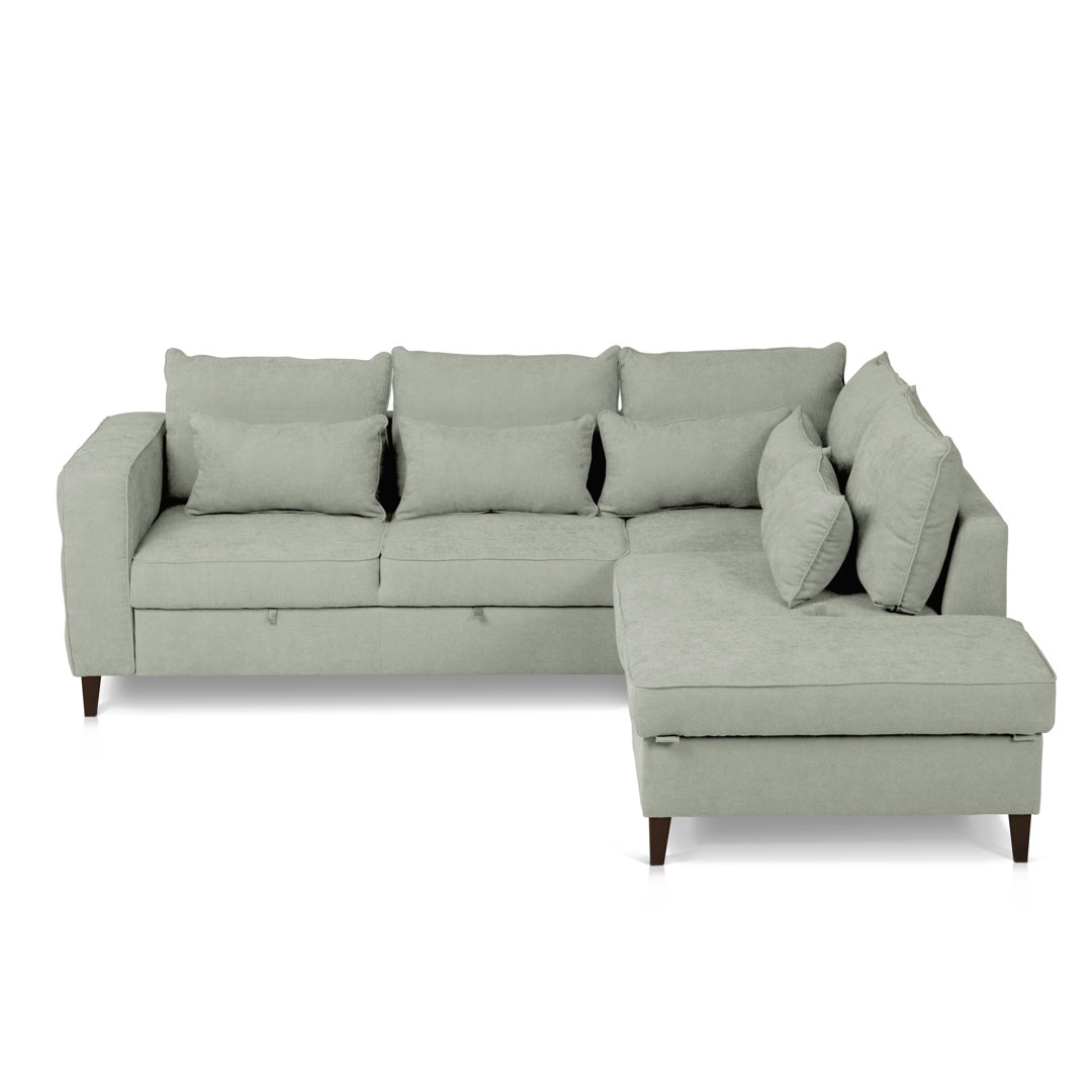 Ecksofa Degaglia mit Bettfunktion