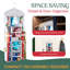 Rangement suspendu pour emballage cadeau