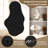 Modern Irregular-shaped Mirror With Black Frame, Shatterproof Hd Glass, Reversible Hanging Design-69720297-69720303