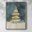 «Christmas Holiday Art CXC III», reproduction d'art encadrée - bois massif-2035529933