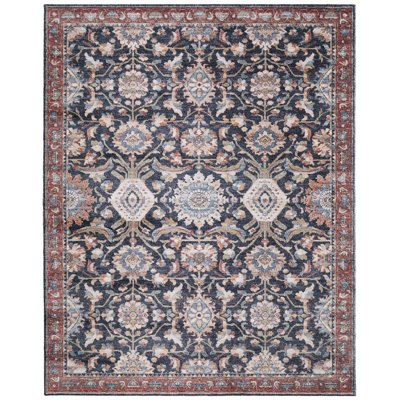 Rockett Traditional Medallion Area Rug