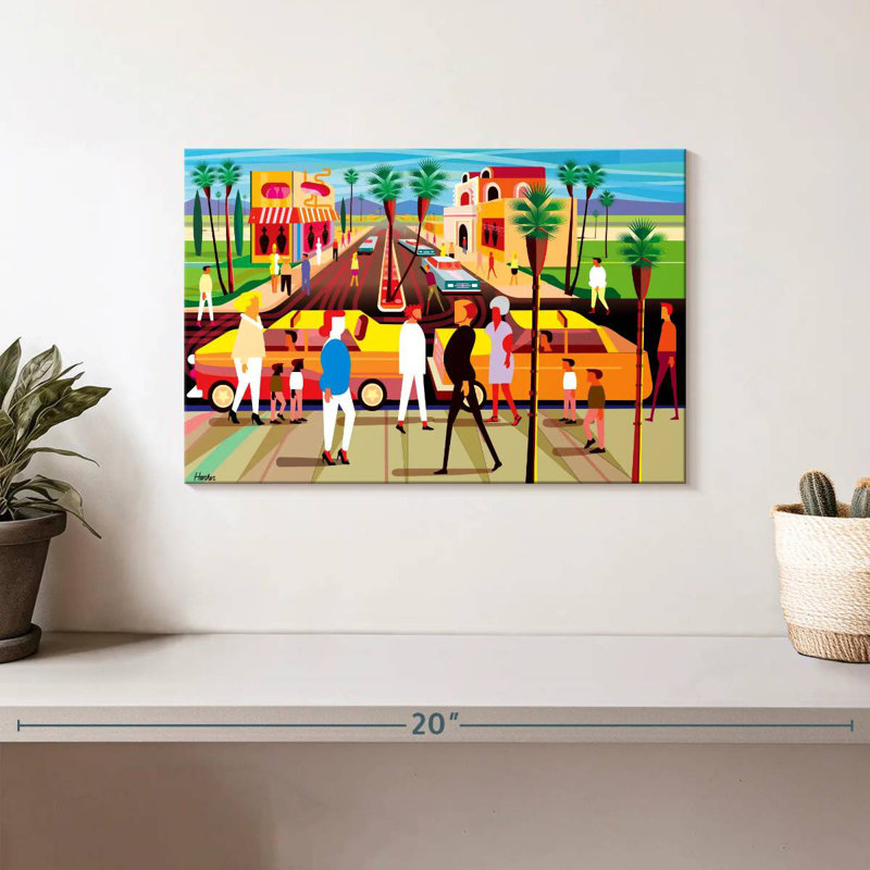 Sireci El Paseo Palm Springs, 8" H x 12" W
