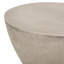 Table d'appoint d'extérieur, gris clair pour patio