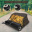 Tow Behind Lawn Sweeper,Pull Behind Lawn Sweeper,with 26 Cu. Ft. Large Capacity Leaf Collector,Adjustable Sweeping Height for Yard, Lawn, Farm and Picking Up Debris & Grass-123060685