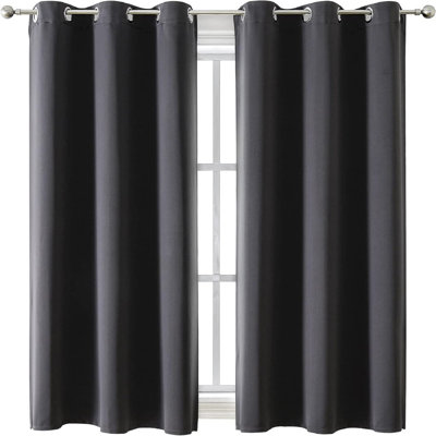 Siffre Pair Eyelet Blackout Window Curtains