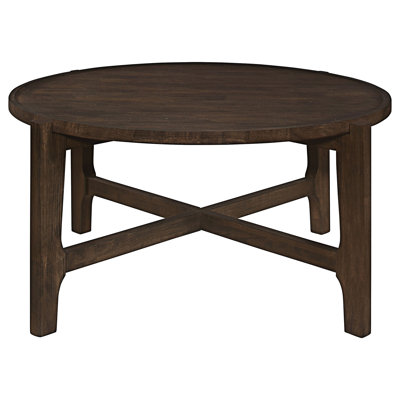 Table basse ronde en bois