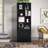 Tiranke Storage Bookcase with Door Cabinets-542606568-594531056