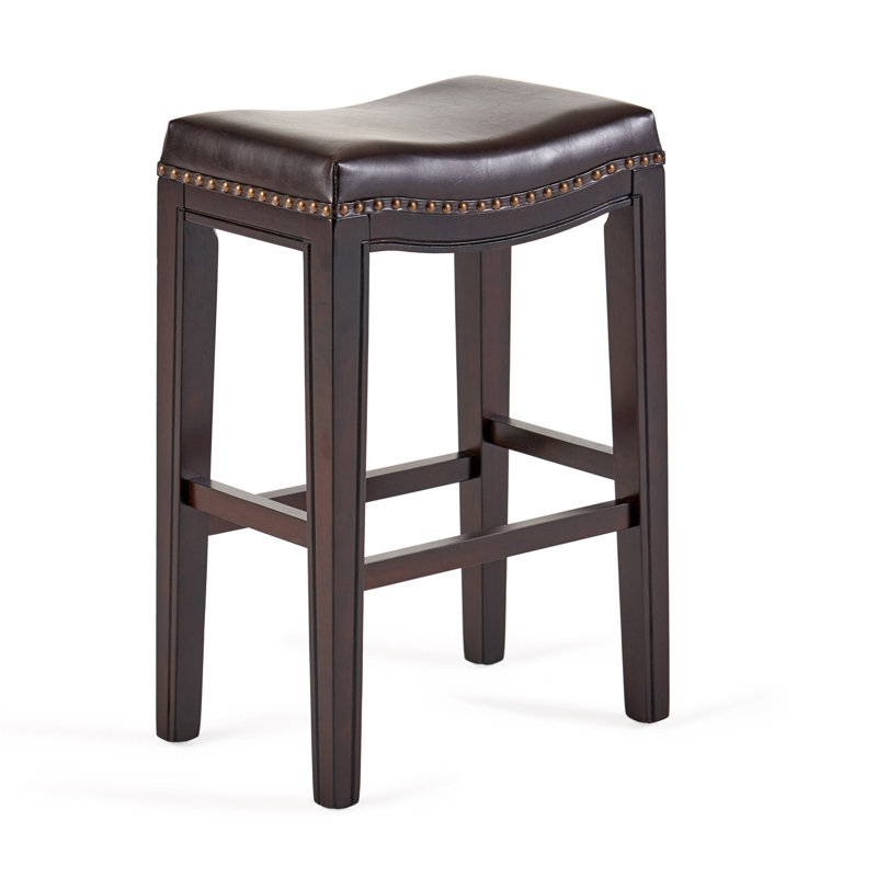 Solid + Manufactured Wood Accent Stool