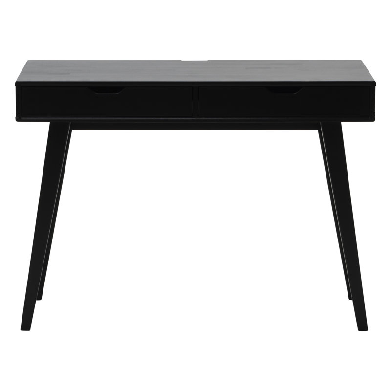 Brush Solid Wood Writing Desk
