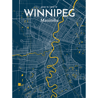 " Winnipeg City Map "