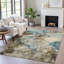 Tapis intérieur / extérieur brun lavable à la machine Xhevrie-111825127