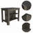 Kitchen Island, Four Legs, Three Shelves-129455847