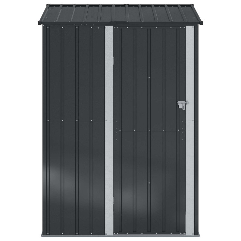 Vidaxl Garden Sheds Metal Outdoor Structures Storage Modern Weather Resistant, Anthracite