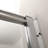 Shower Door 60" W x 72"H Single Sliding Bypass Shower Enclosure, 1/4 in. (6mm), Brushed Silver