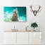 Anse Cocos In The Seychelles In Abstract - Wrapped Canvas Print-55306788