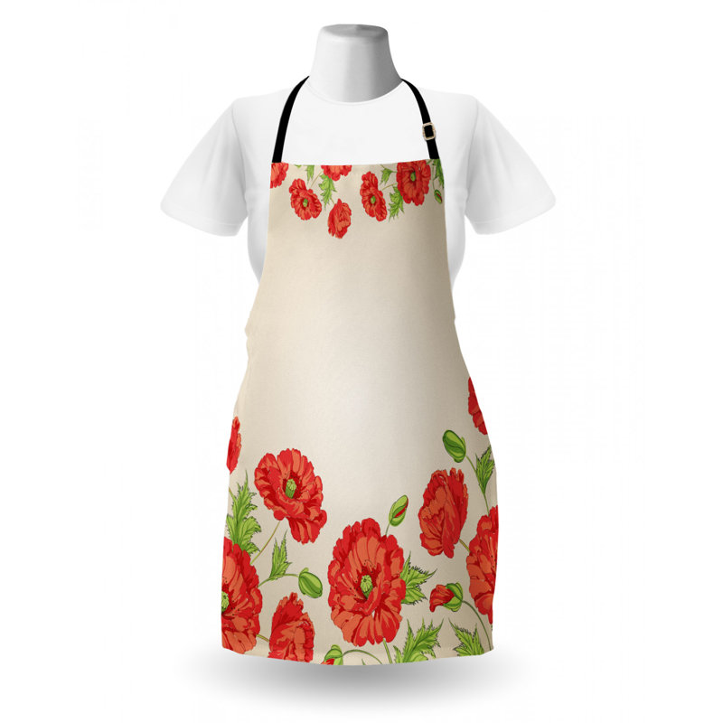 Floral Bib Apron