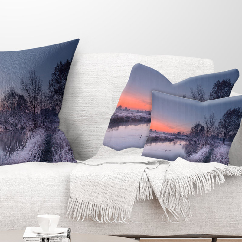 Coussin lombaire Paysage