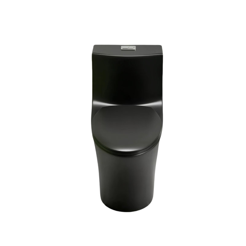 Ensemble de couvre-boulons de sol en plastique noir mat