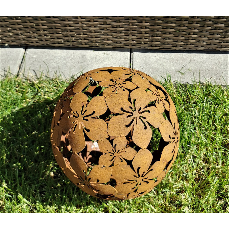 Charro Steel Gazing Ball, 20cm H x 20cm W x 20cm D