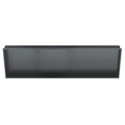 12-in x 36-in Ultra-thin Frame Recessed Stainless Steel Shower Niche