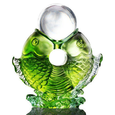Fortune Fish Animals Figurines & Sculptures