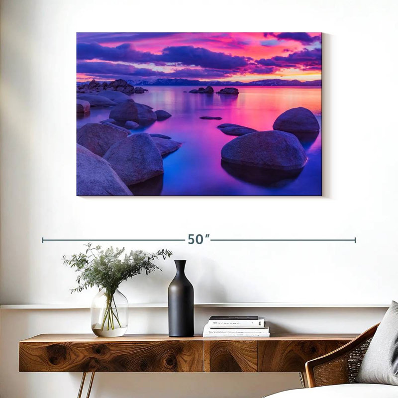 Alvord Lake Tahoe Glow, H 26 po x l 39 po