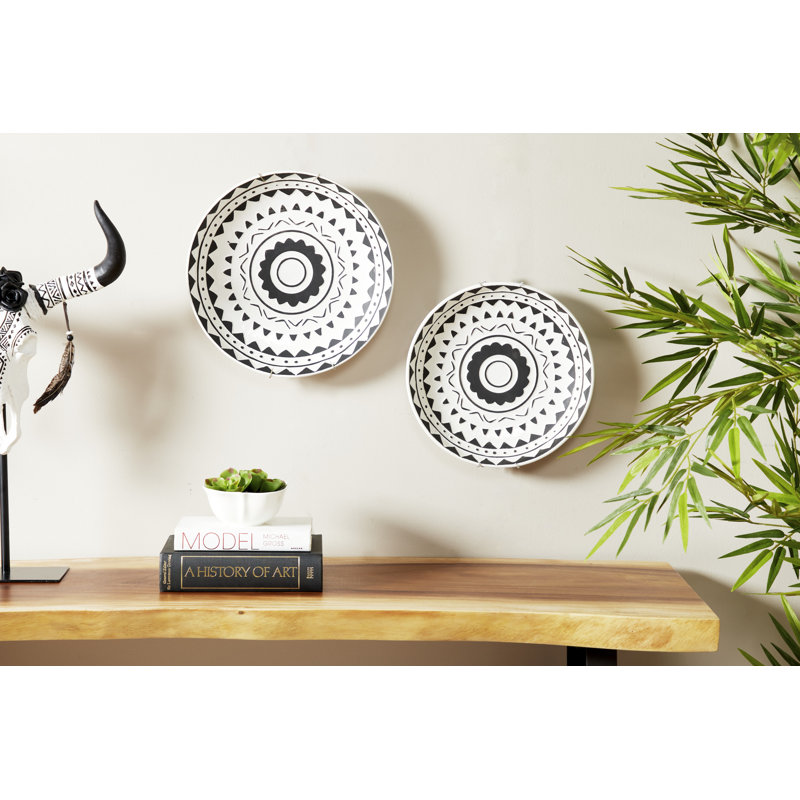 Handmade Boho Abstract Stone Wall Decor