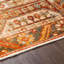 Mags Machine Washable Oriental Brick Red/ Red Area Rug-363273872