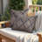 Shady Geometric Throw Pillow