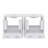 Elegant Bathroom Vanity Set With Vanities  Ceramic Sinks And Partitioned Drawers-156047298-156047284-156047306