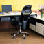 Fauteuil de direction avec repose-pieds et accoudoirs