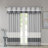 Polyoni Pintuck Curtain Panel(Only 1 Pc Panel)-1426954086
