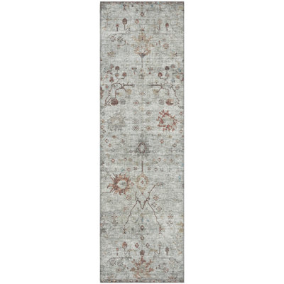 Premium Machine Washable Pinkston Arabesque Rug